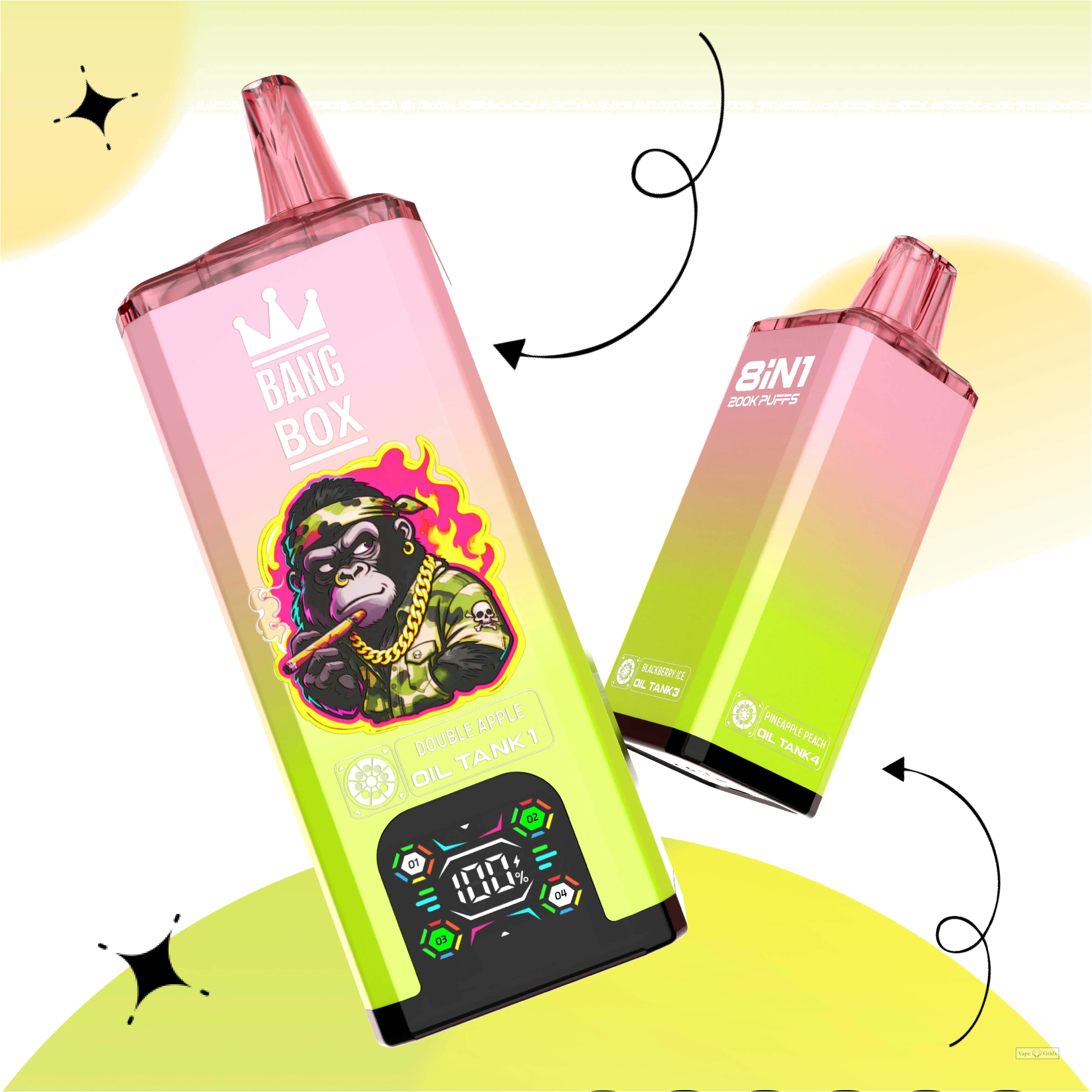 Bang Box 200000 200K Züge 8in1 Einweg-Vape - image 6