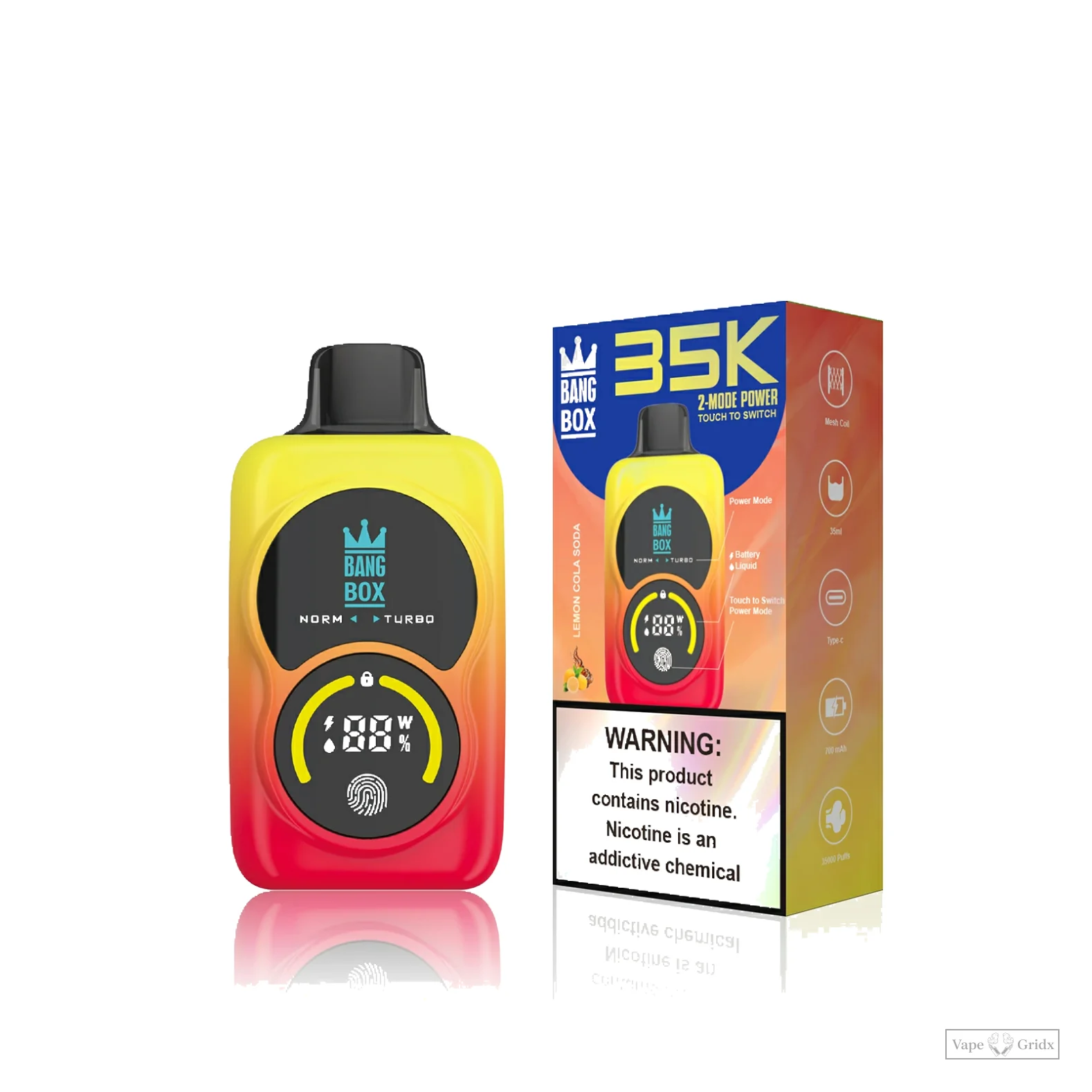 Bang Box 35000 35K Züge Einweg Einweg-Vape