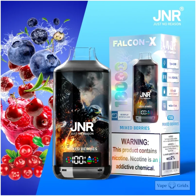 JNR Falcon X 18000 18K Züge Einweg-Vape - image 5