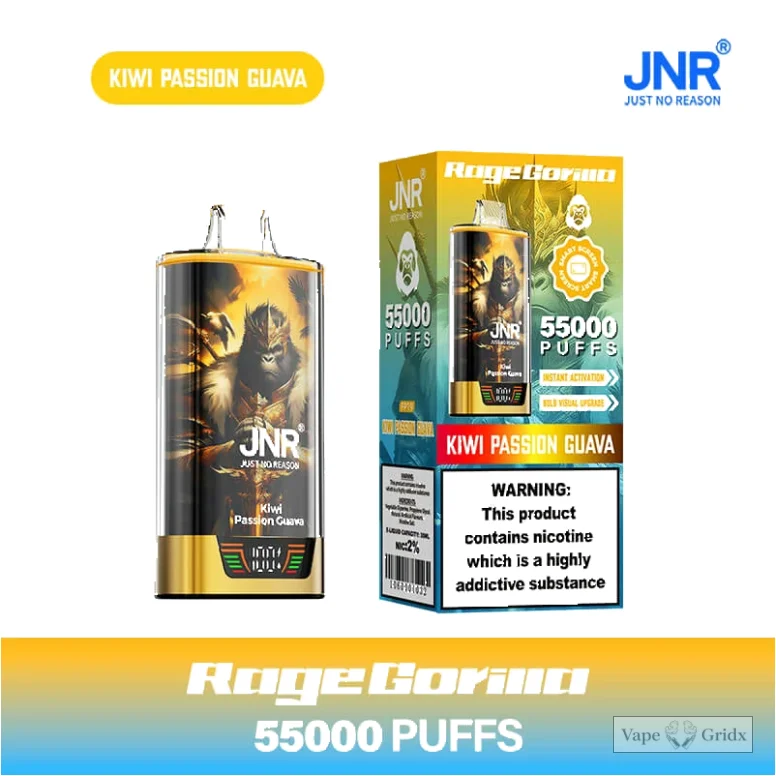 JNR RAGE GORILLA 55000 55K Züge Einweg-Vape - image 2