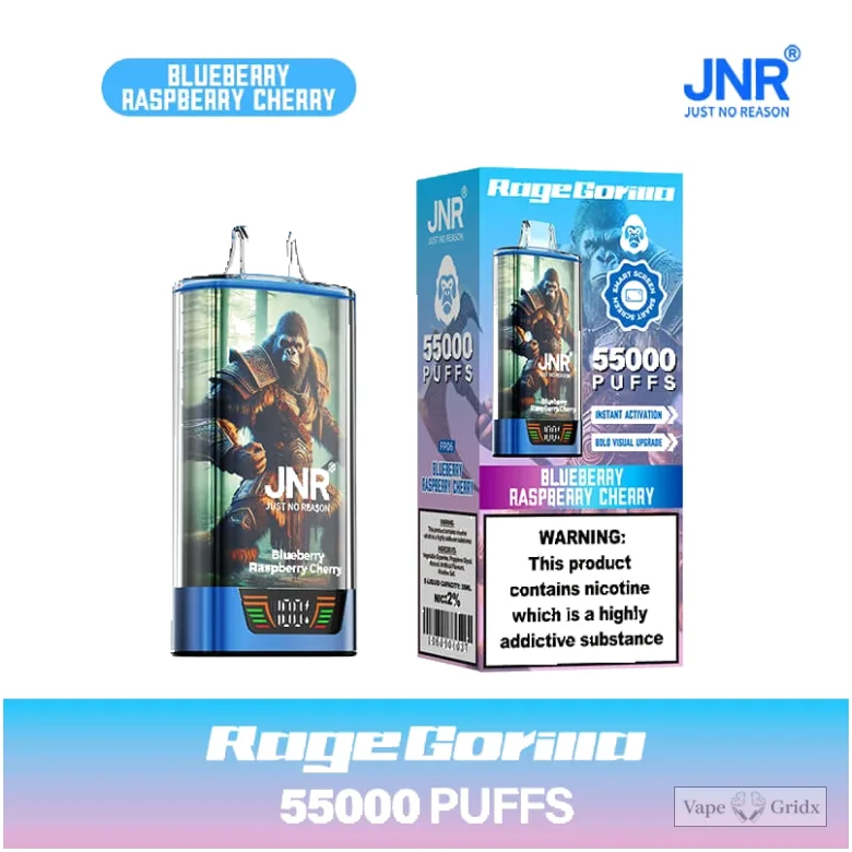 JNR RAGE GORILLA 55000 55K Züge Einweg-Vape - image 16