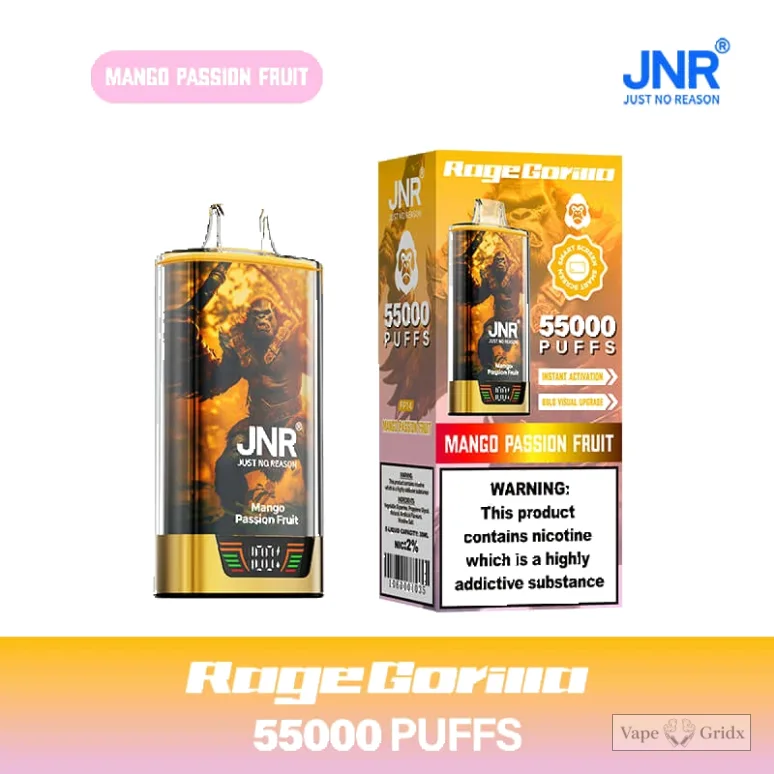 JNR RAGE GORILLA 55000 55K Züge Einweg-Vape - image 19