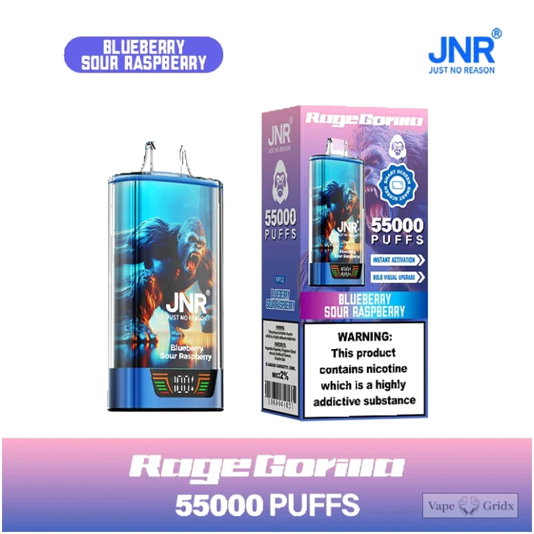 JNR RAGE GORILLA 55000 55K Züge Einweg-Vape - image 4