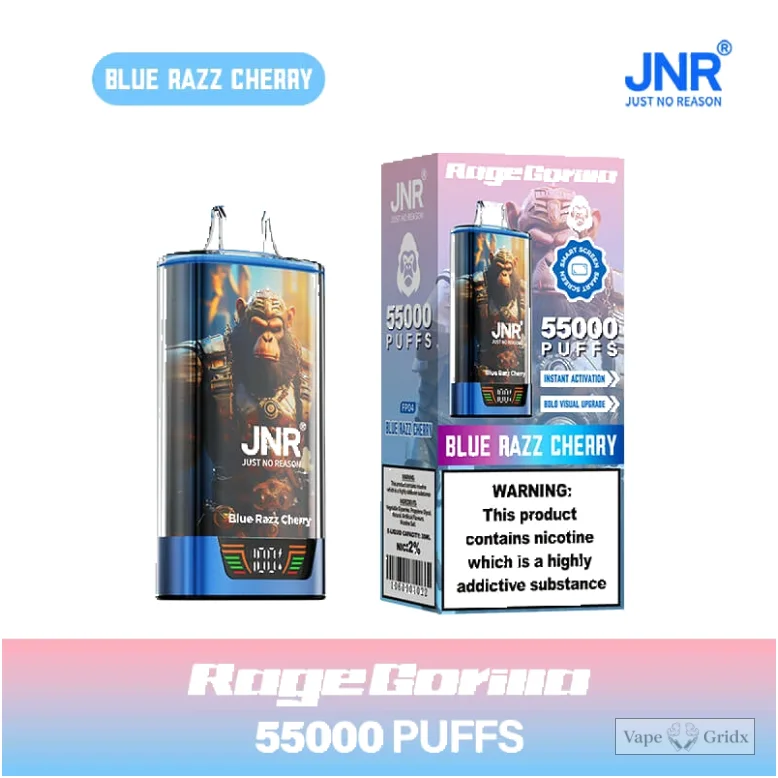 JNR RAGE GORILLA 55000 55K Züge Einweg-Vape - image 5