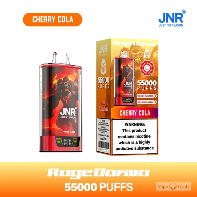JNR RAGE GORILLA 55000 55K Züge Einweg-Vape - image 7