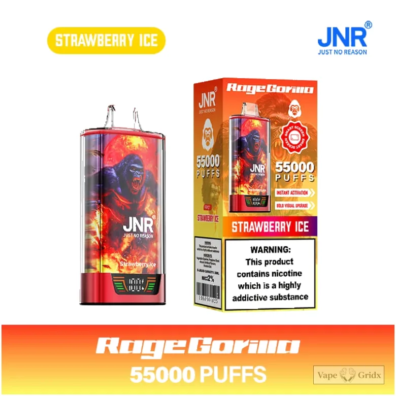 JNR RAGE GORILLA 55000 55K Züge Einweg-Vape - image 8