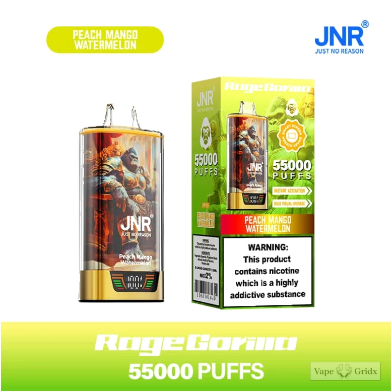 JNR RAGE GORILLA 55000 55K Züge Einweg-Vape - image 9