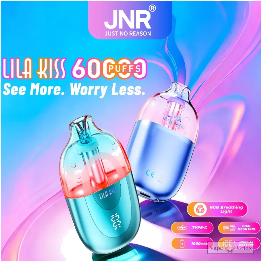 JNR Lila Kiss 60000 60K Züge Einweg-Vape - image 4