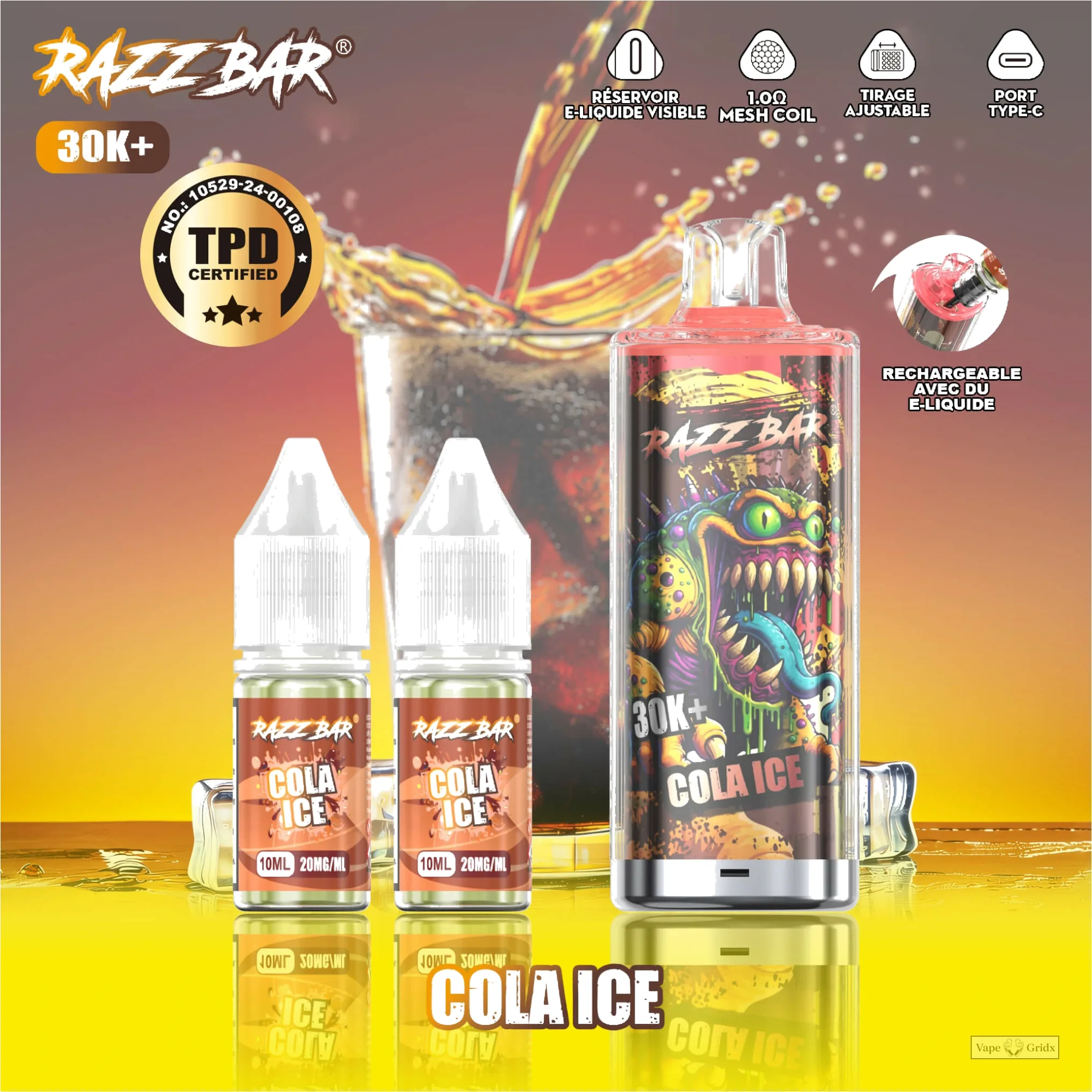Razz Bar 30K+ TPD
