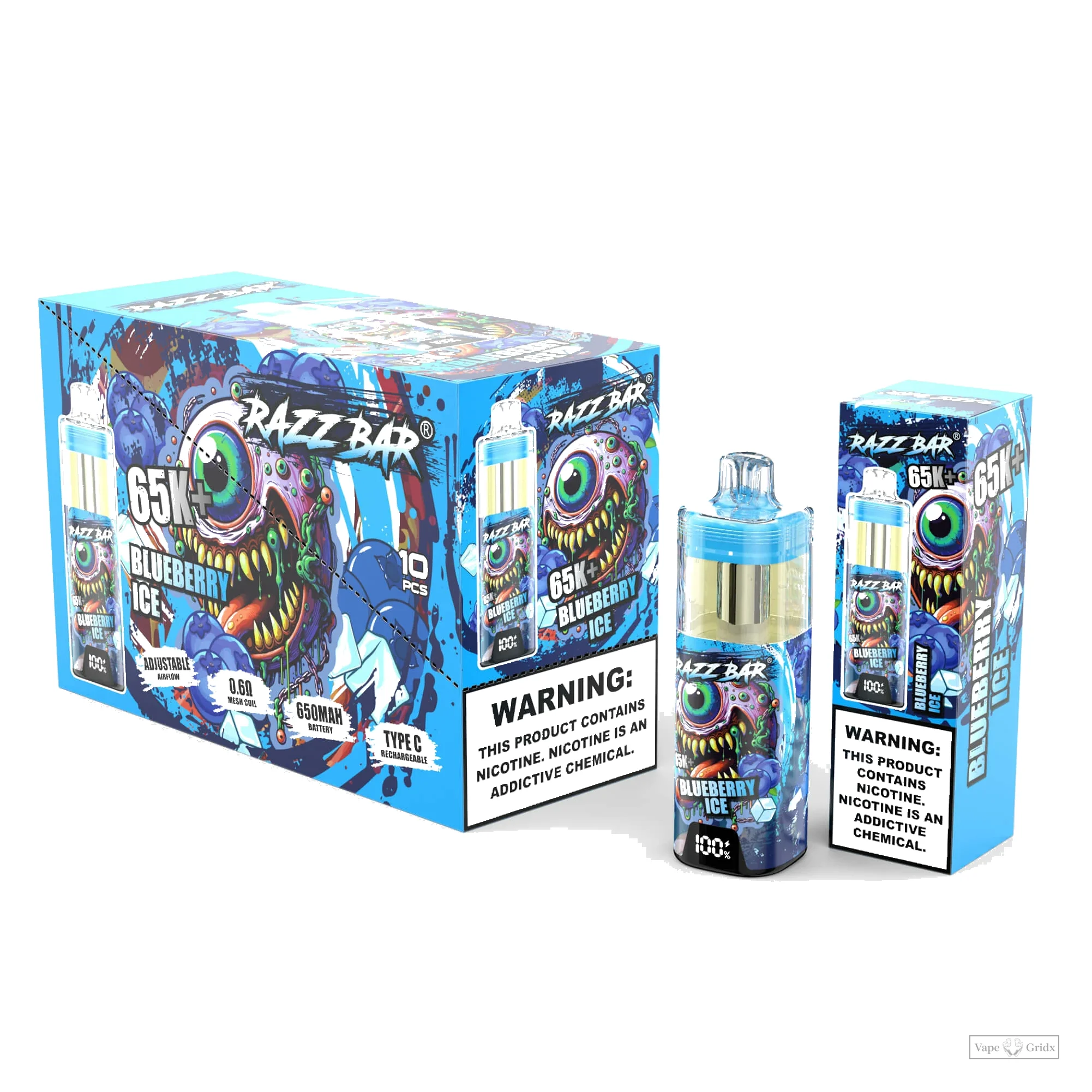 Razz Bar 65000 65K Züge Einweg-Vape