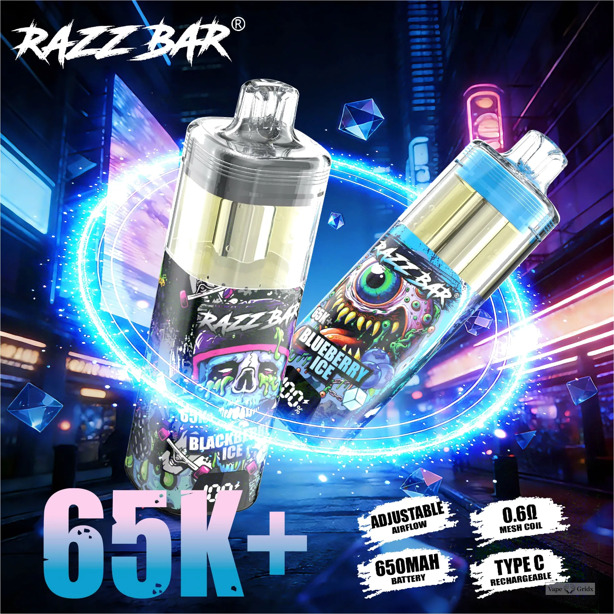 Razz Bar 65000 65K Züge Einweg-Vape - image 5