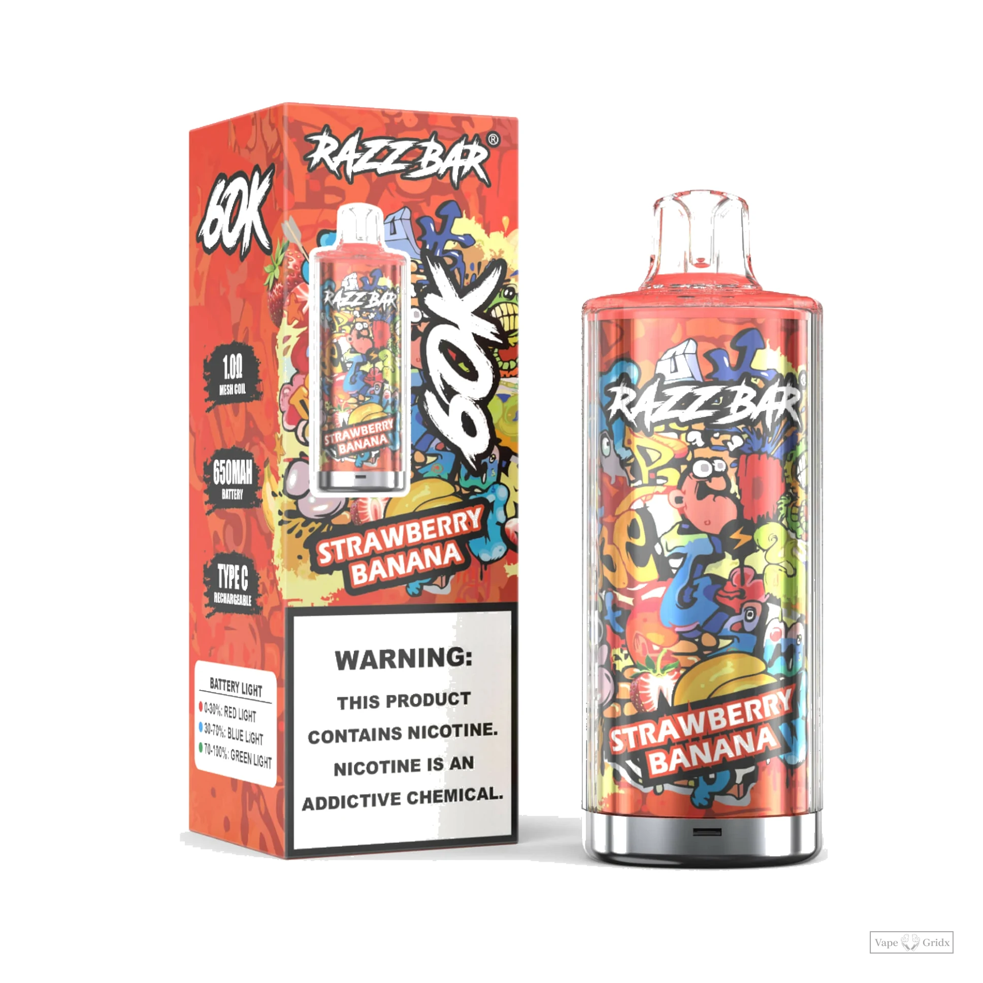 Razz Bar 60000 60K Züge Einweg-Vape - image 5