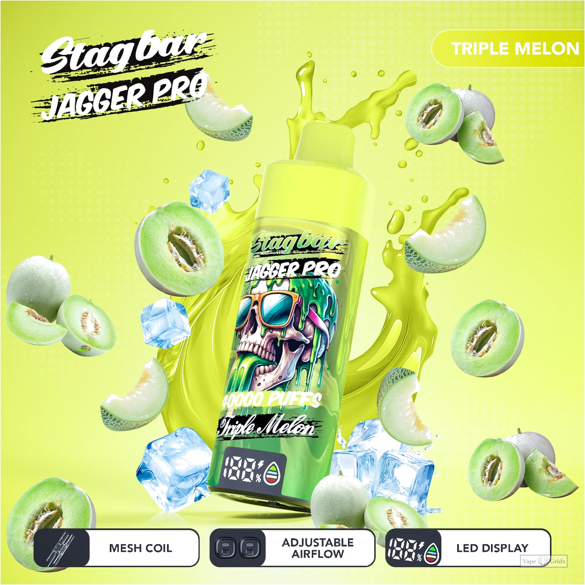Stagbar Jagger Pro 40000 40K Züge Einweg-Vape