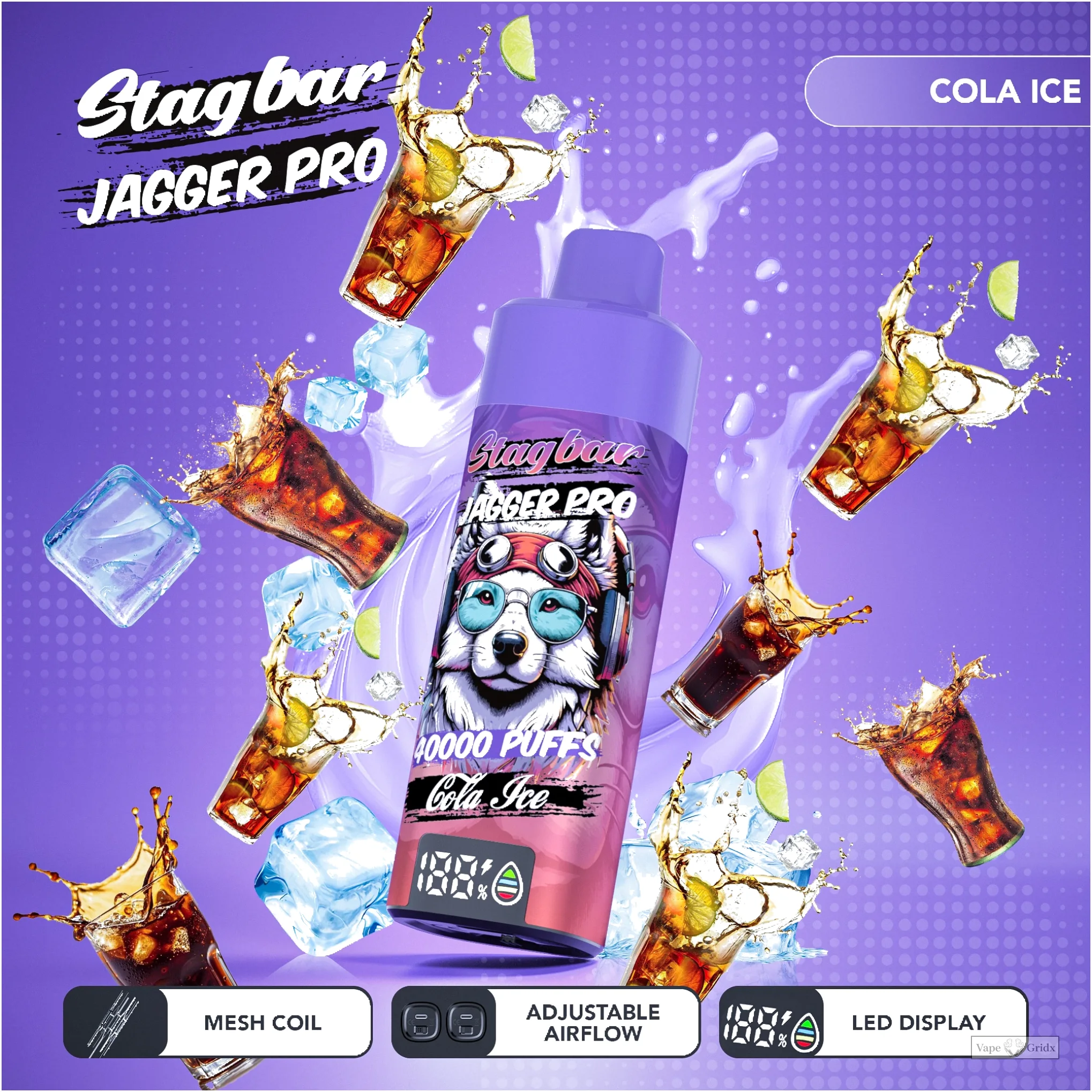 Stagbar Jagger Pro 40000 40K Züge Einweg-Vape - image 8