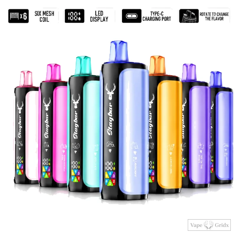 Stagbar 180000 180K Züge 6-in-1 Einweg-Vape - image 2