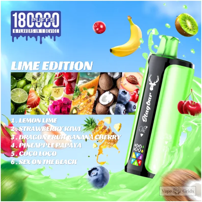 Stagbar 180000 180K Züge 6-in-1 Einweg-Vape - image 7