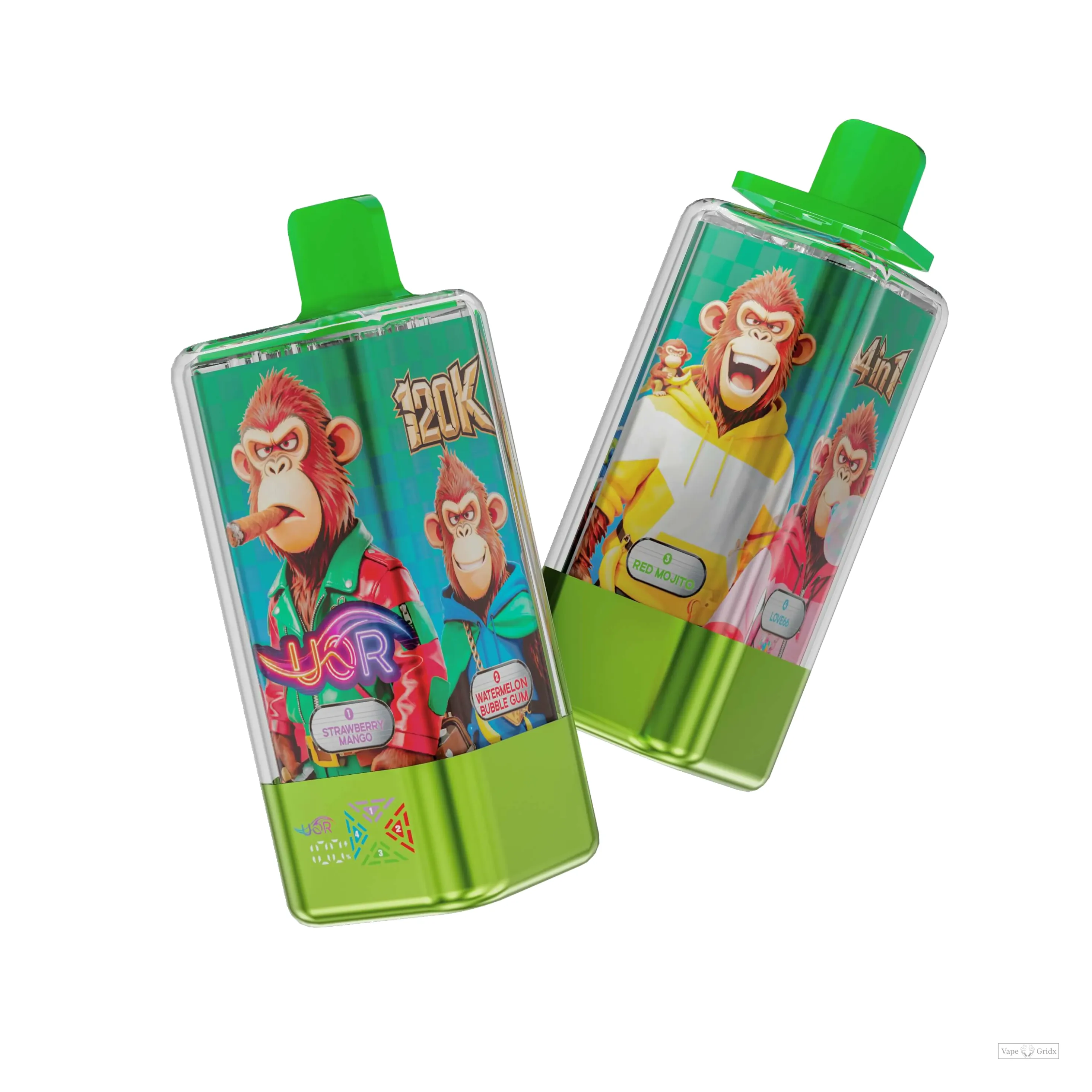 UOR 120000 120K Züge 4-in-1 Einweg-Vape - image 2