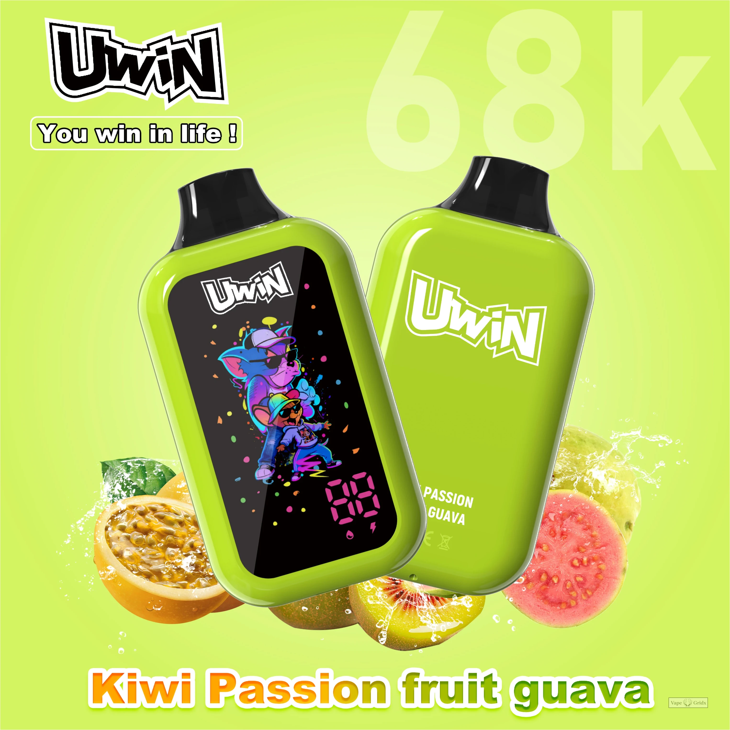 UWIN Digital Box 68000 68K Züge Einweg-Vape - image 3