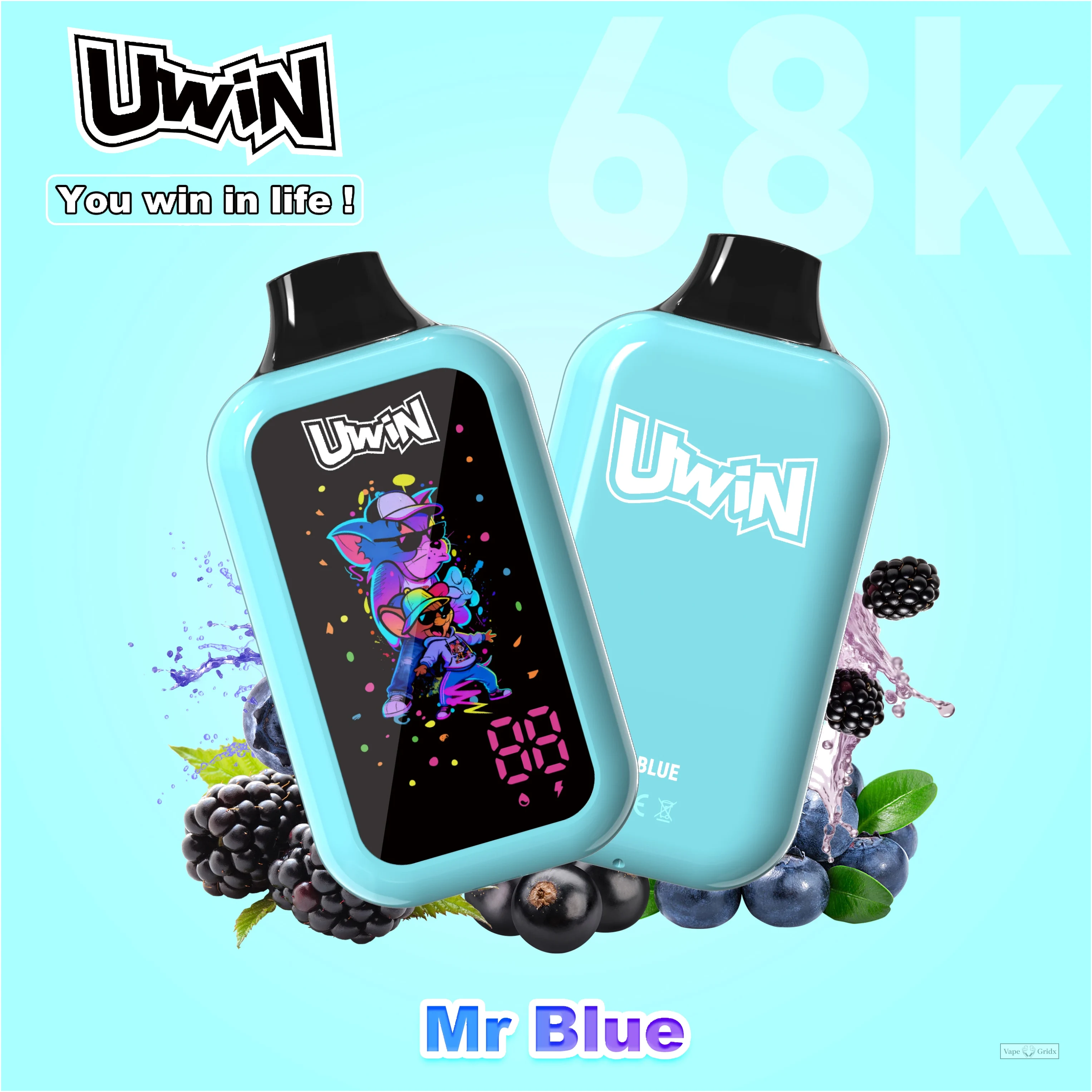 UWIN Digital Box 68000 68K Züge Einweg-Vape - image 9