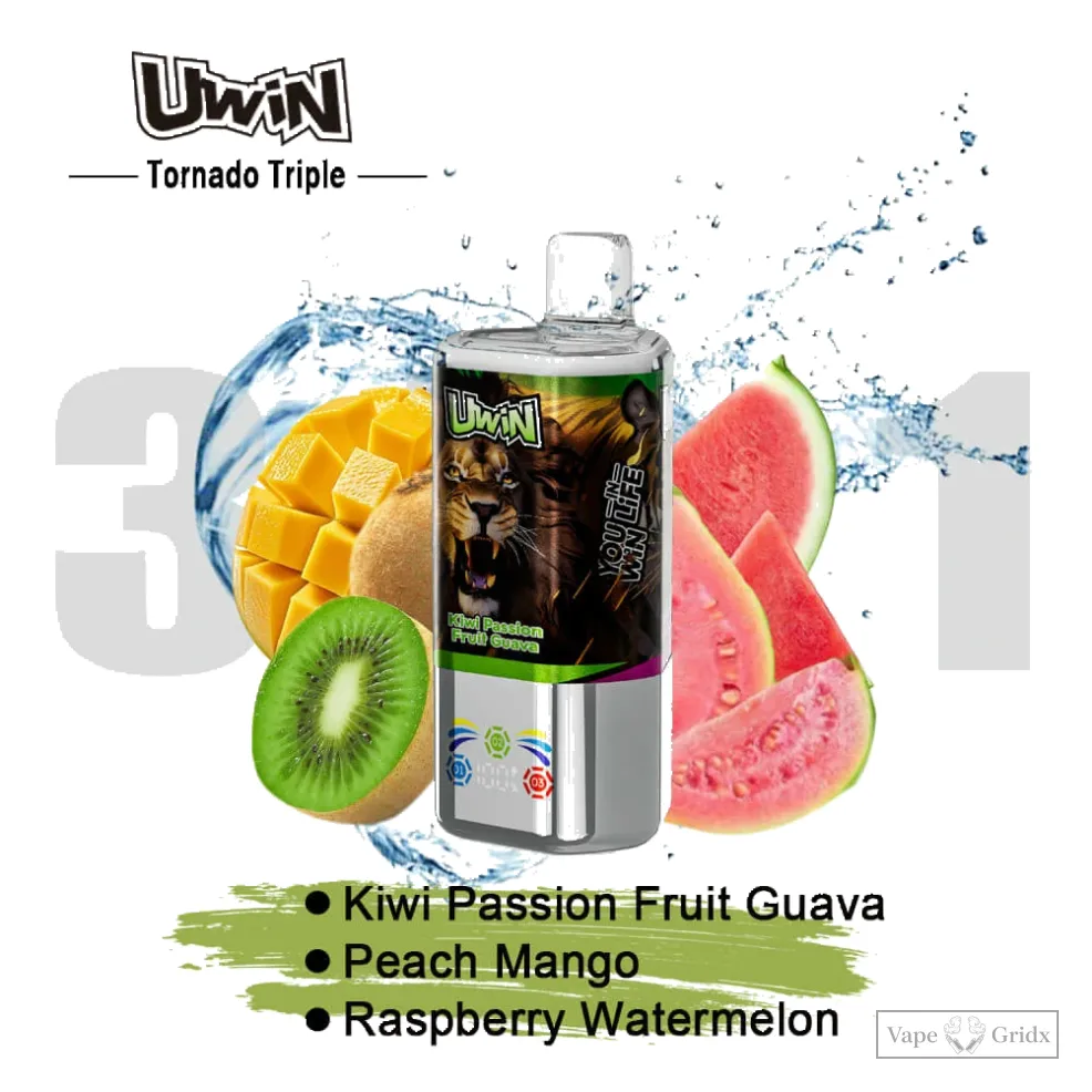 UWIN Tornado Triple 60000 60K Züge Einweg-Vape - image 2