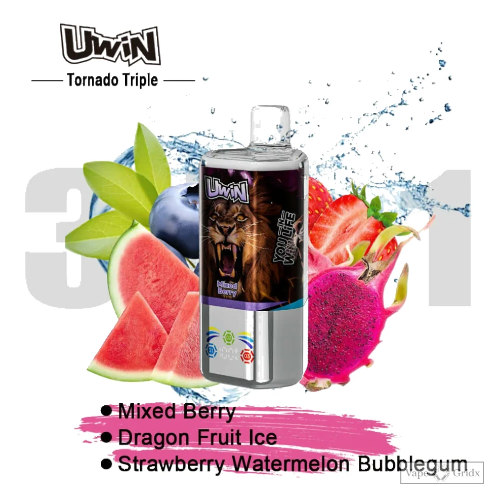 UWIN Tornado Triple 60000 60K Züge Einweg-Vape - image 6