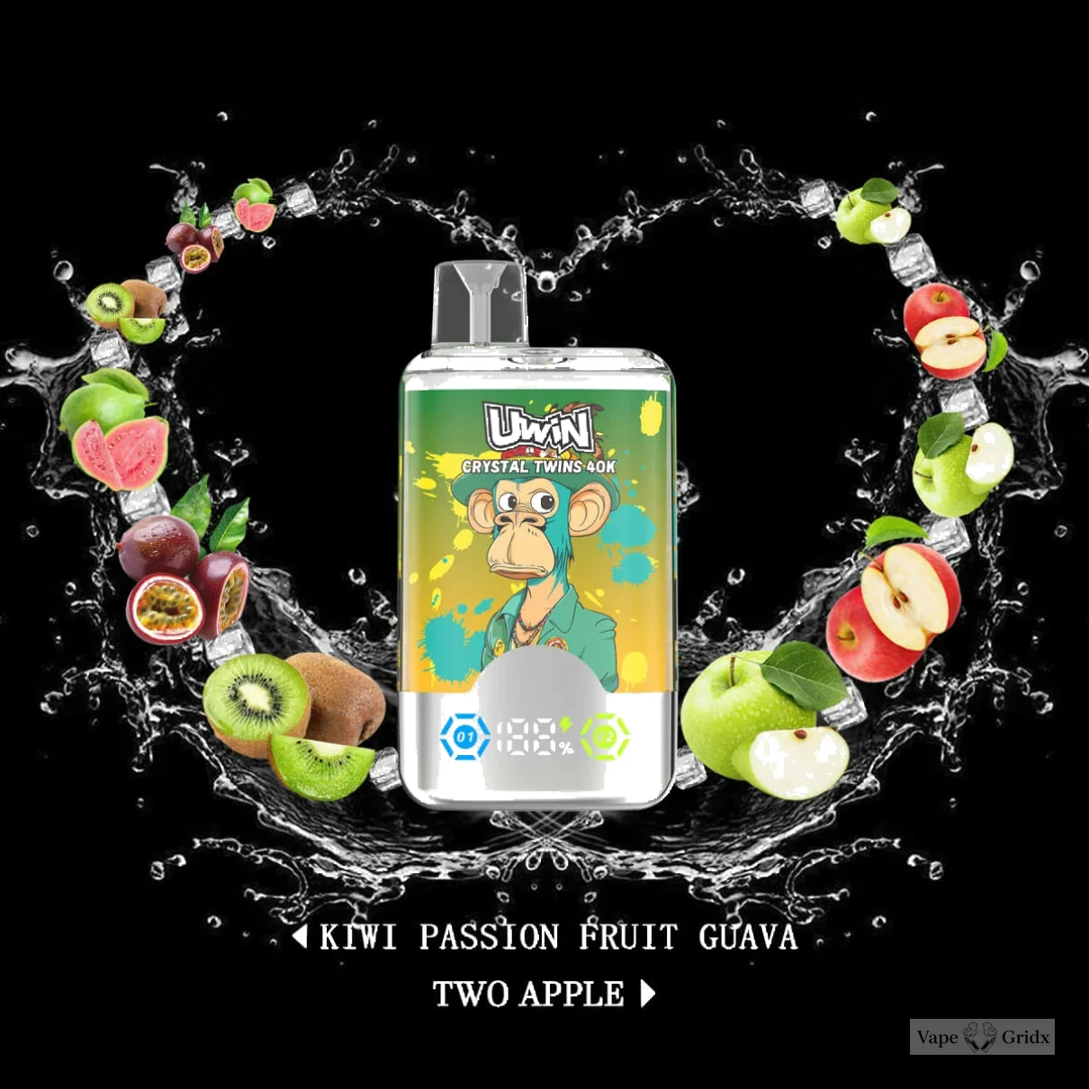 UWIN Crystal Twins 40000 40K Züge Einweg-Vape - image 6