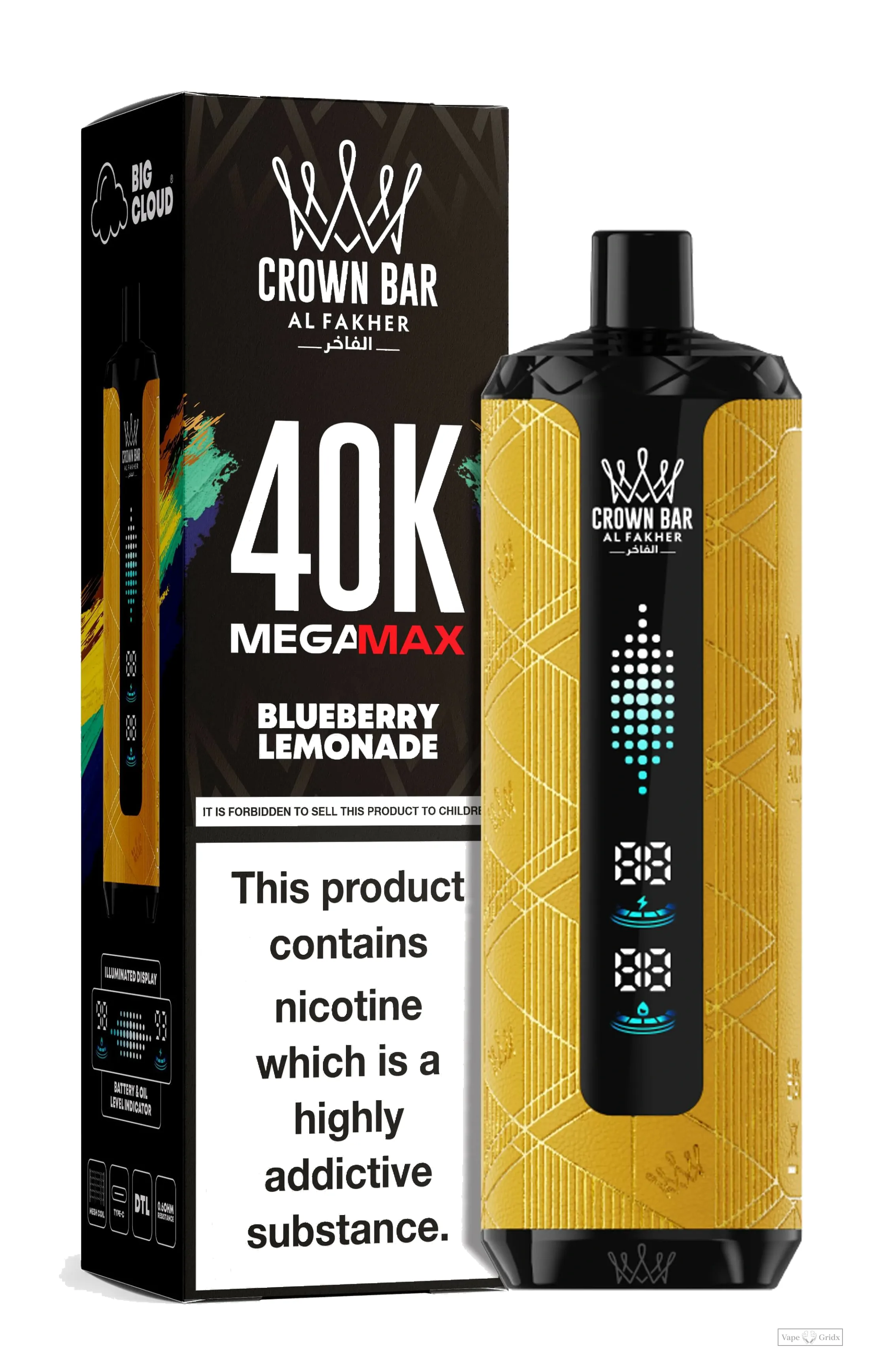 Al Fakher Mega Max 40000 40K Züge Einweg-Vape - image 2