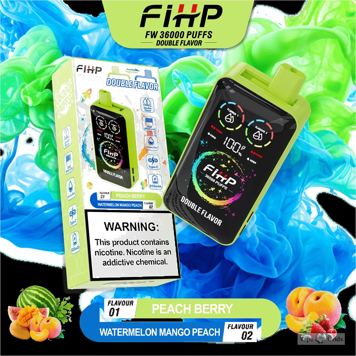FIHP 36000 36K Züge 2in1 Einweg-Vape - image 11