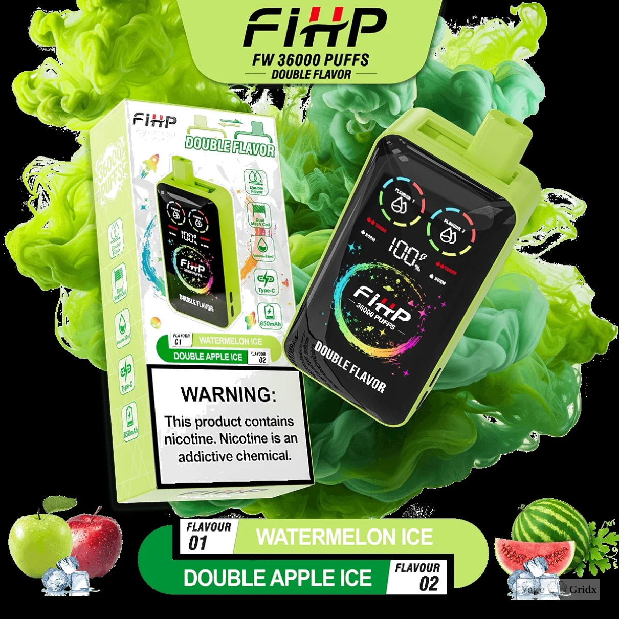 FIHP 36000 36K Züge 2in1 Einweg-Vape - image 12