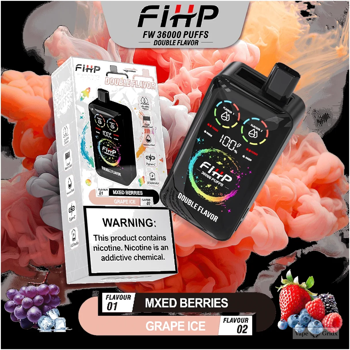 FIHP 36000 36K Züge 2in1 Einweg-Vape - image 13