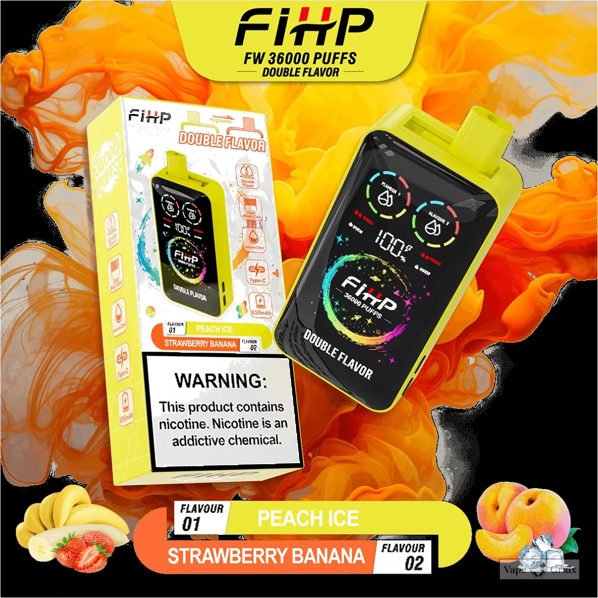 FIHP 36000 36K Züge 2in1 Einweg-Vape - image 3