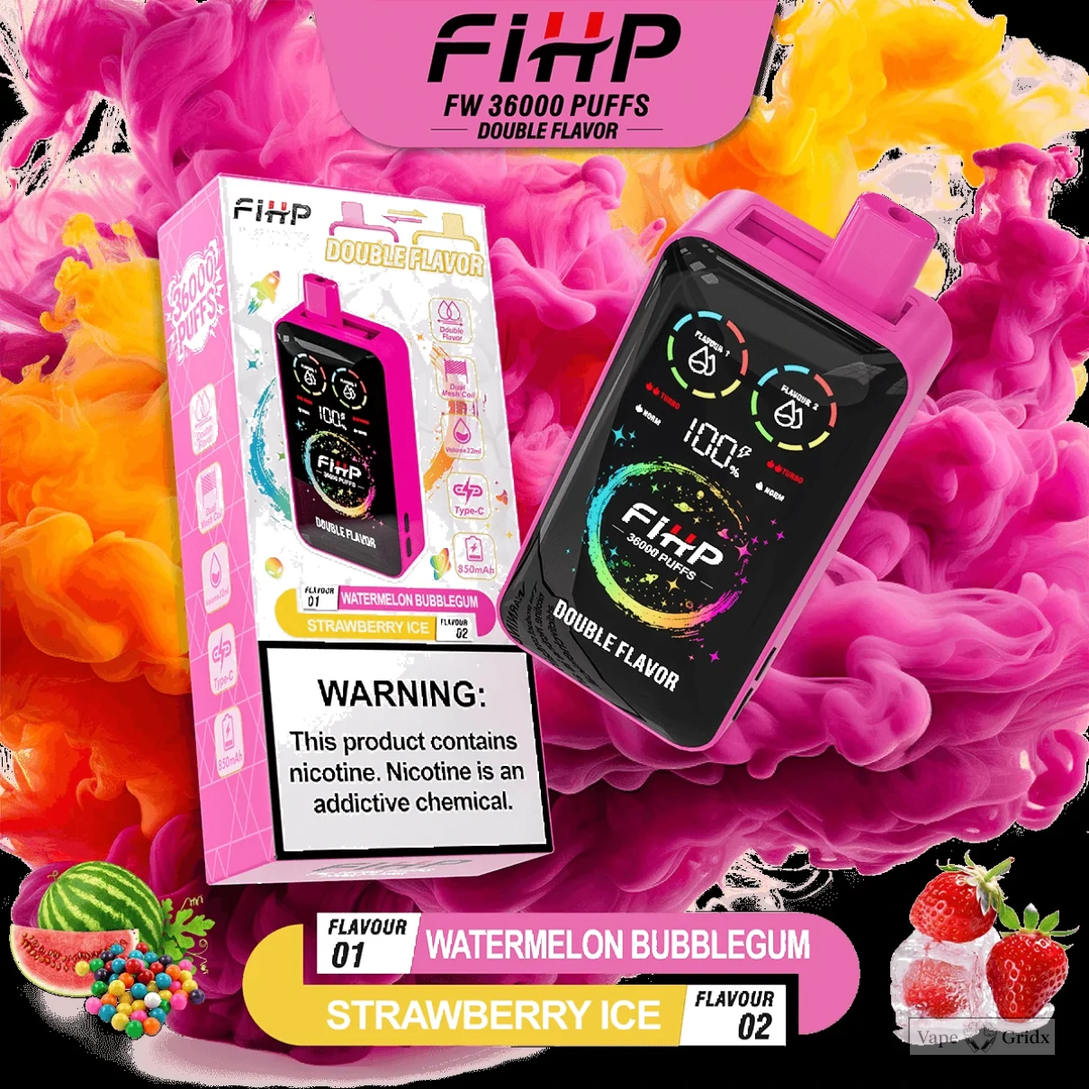 FIHP 36000 36K Züge 2in1 Einweg-Vape - image 4