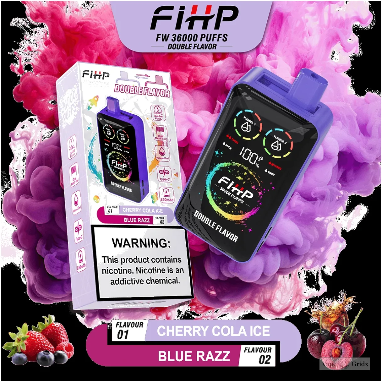 FIHP 36000 36K Züge 2in1 Einweg-Vape - image 5