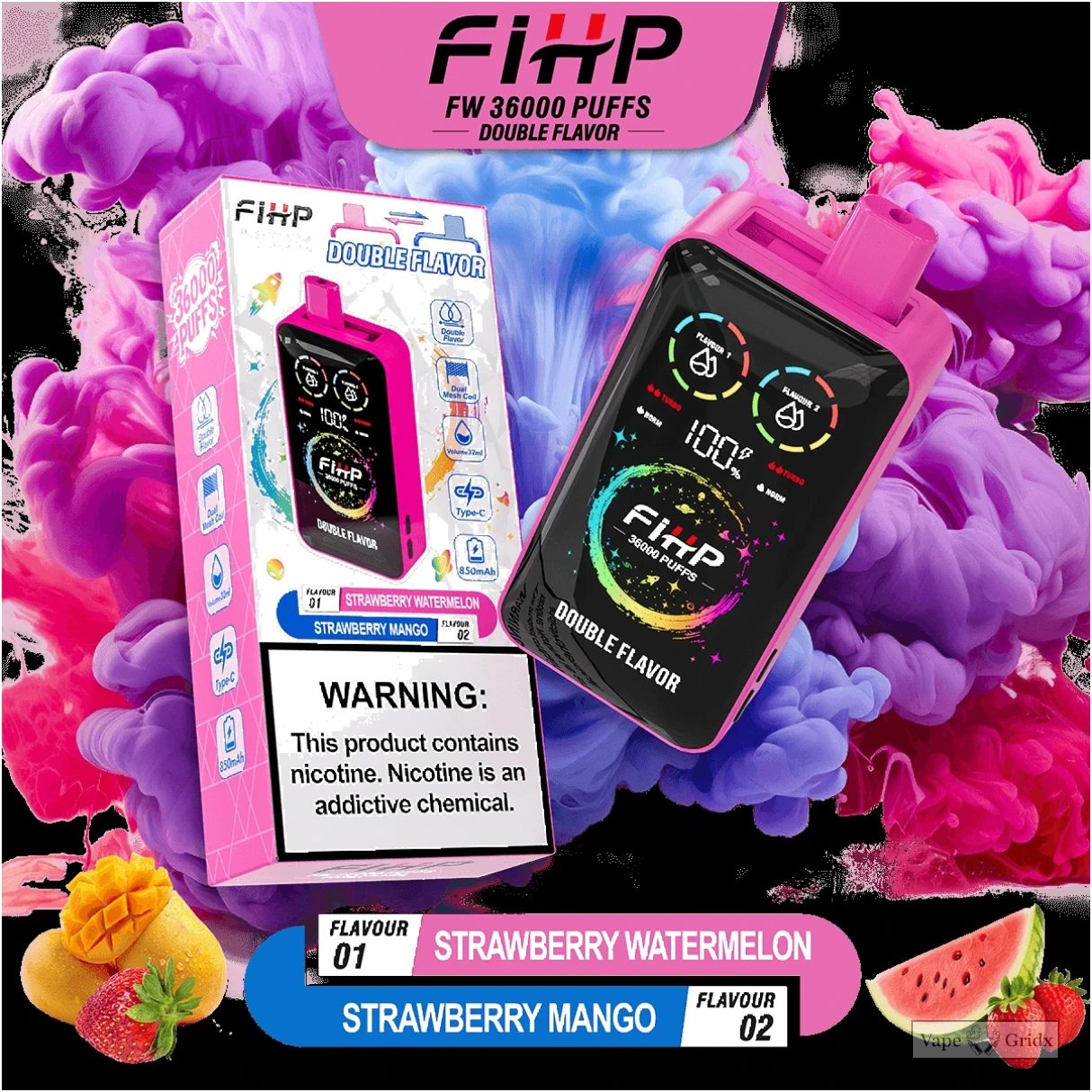FIHP 36000 36K Züge 2in1 Einweg-Vape - image 6