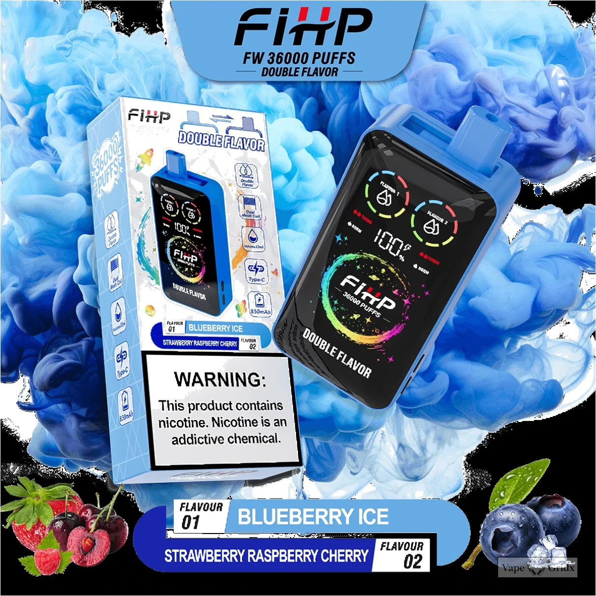 FIHP 36000 36K Züge 2in1 Einweg-Vape - image 7