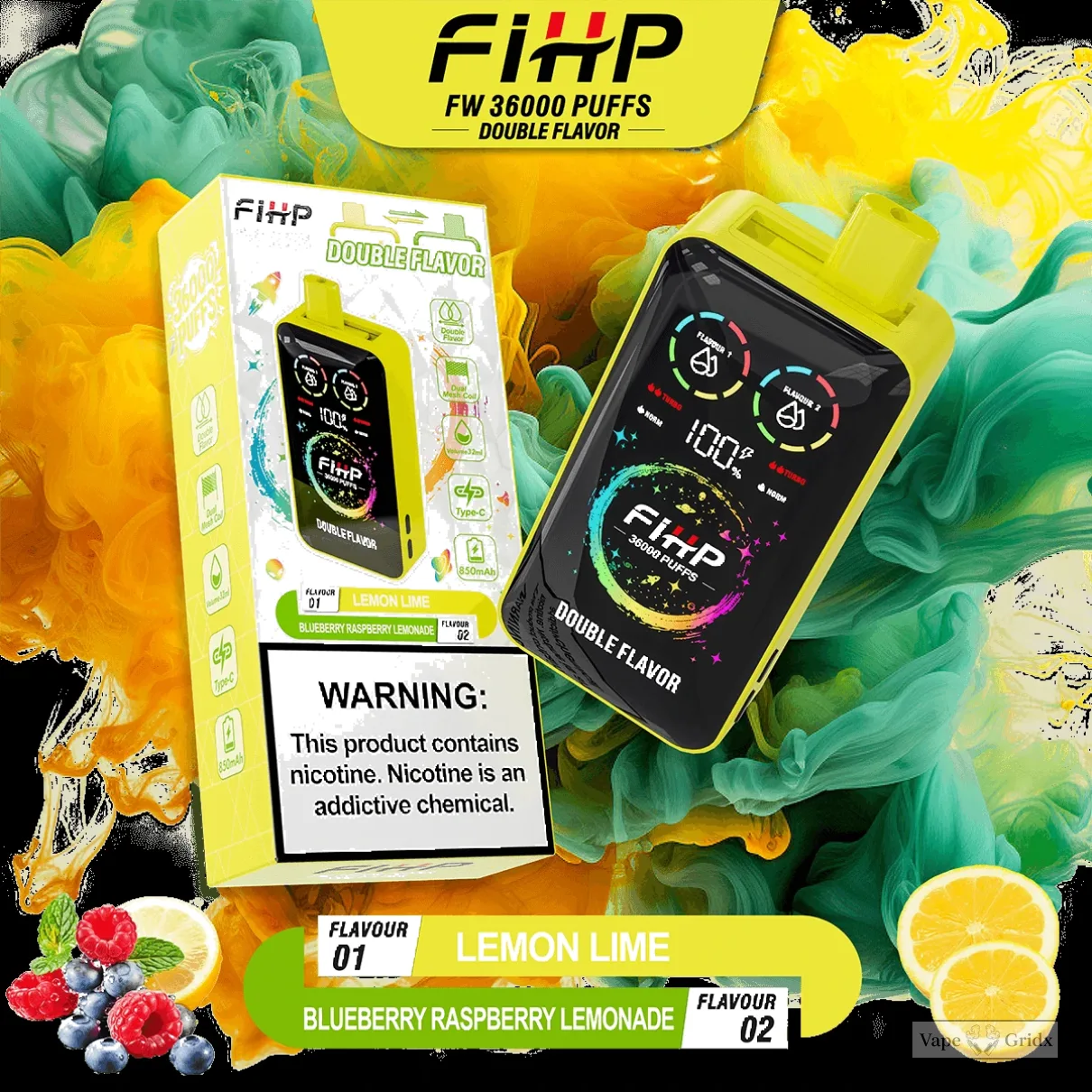 FIHP 36000 36K Züge 2in1 Einweg-Vape - image 8