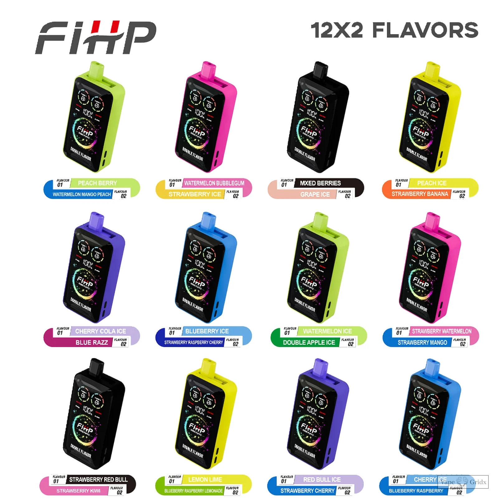 FIHP 36000 36K Züge 2in1 Einweg-Vape - image 9