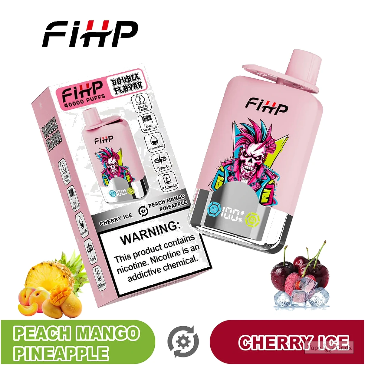 FIHP 40000 40K Züge 2in1 Einweg-Vape - image 11