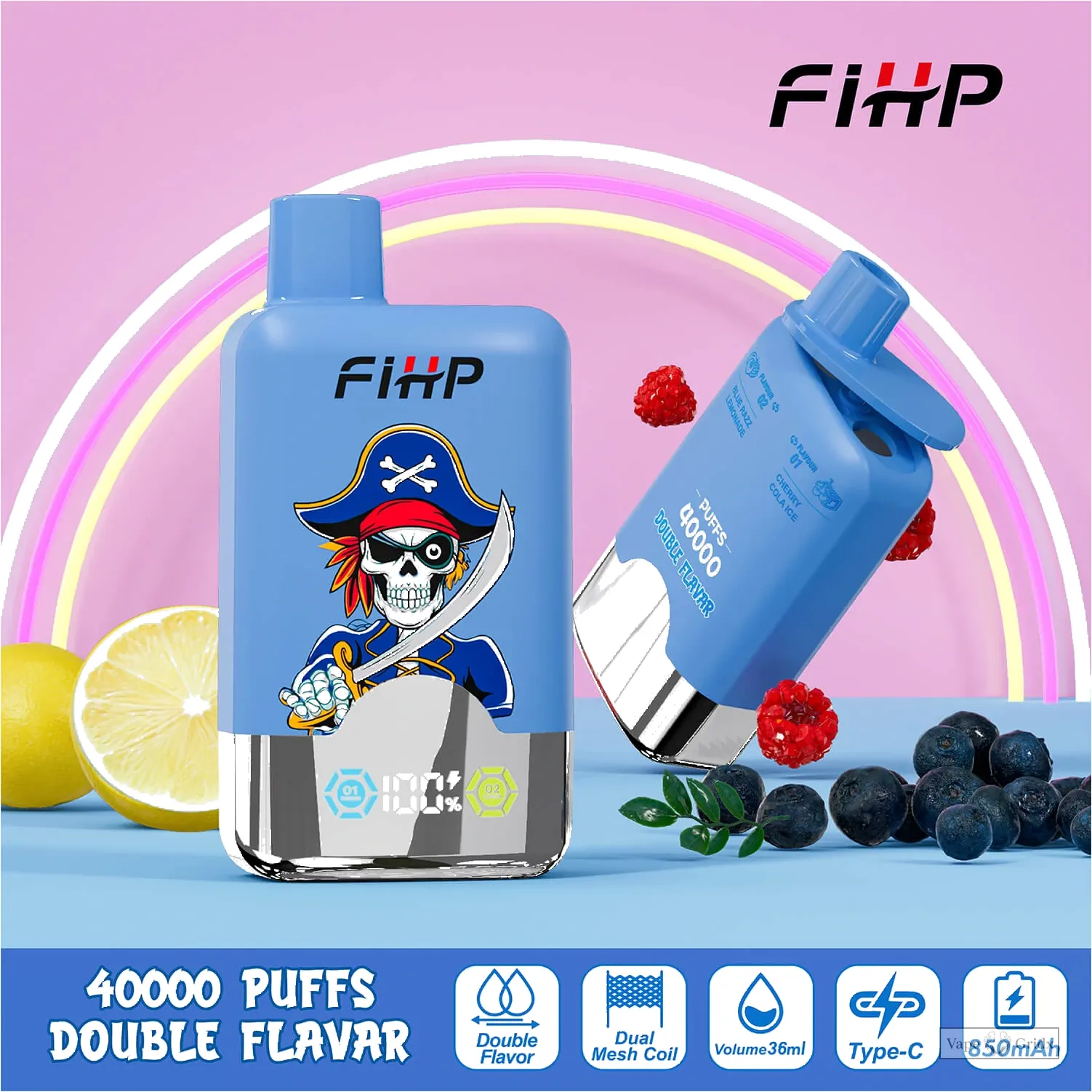 FIHP 40000 40K Züge 2in1 Einweg-Vape - image 13