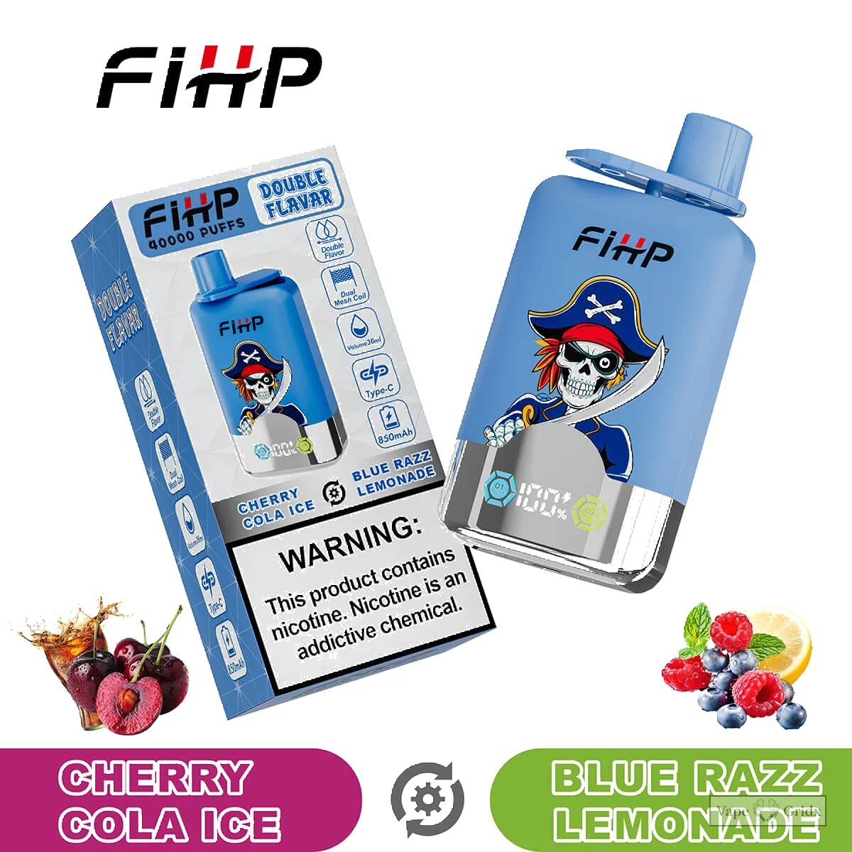 FIHP 40000 40K Züge 2in1 Einweg-Vape - image 14