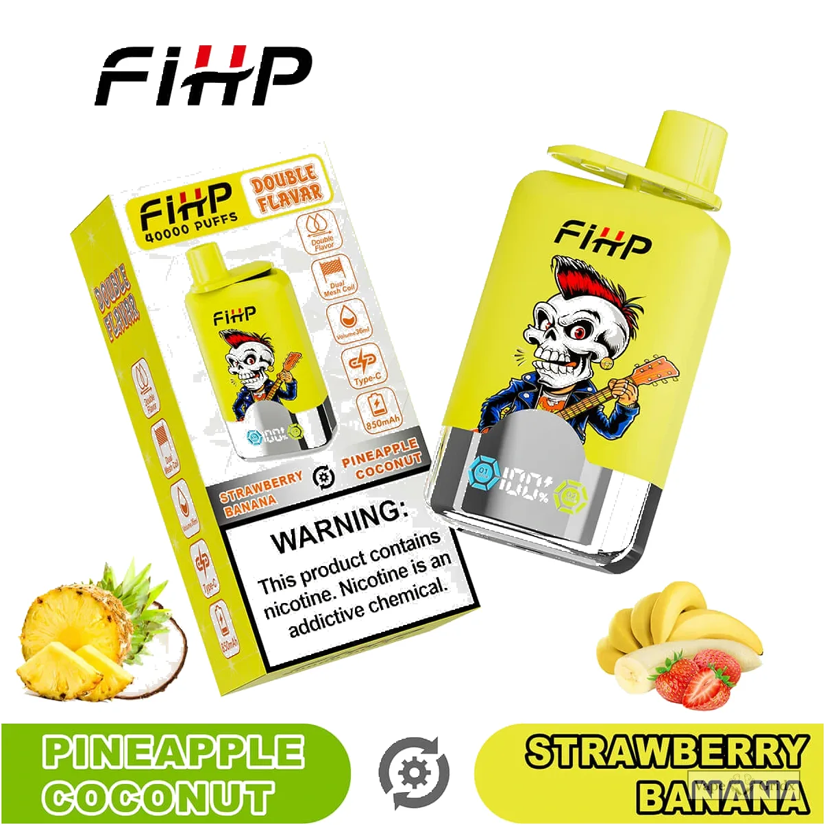 FIHP 40000 40K Züge 2in1 Einweg-Vape - image 4