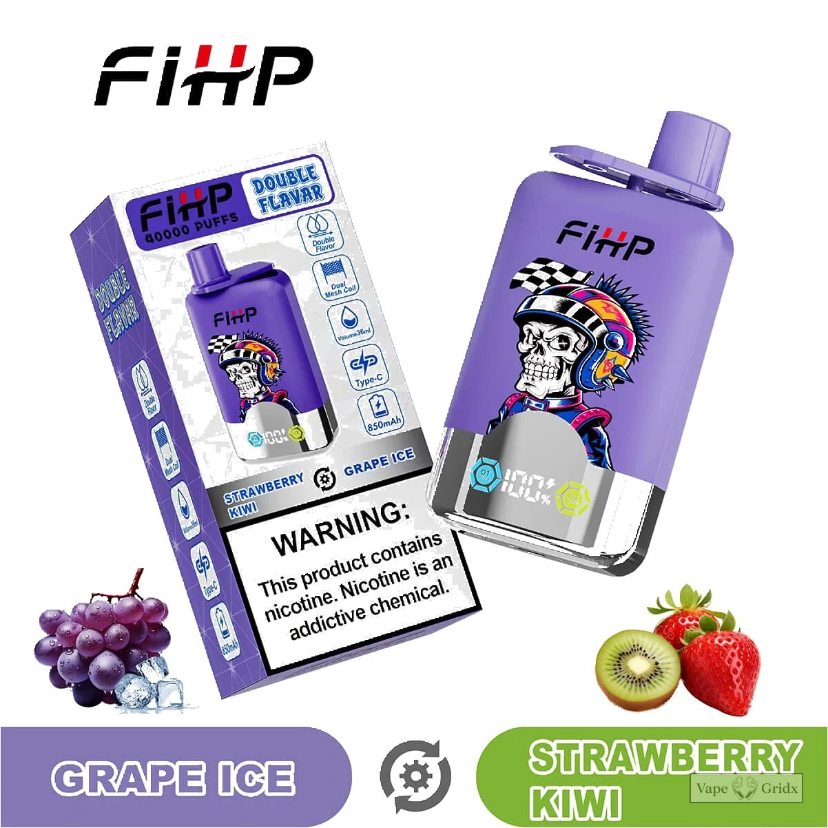 FIHP 40000 40K Züge 2in1 Einweg-Vape - image 5