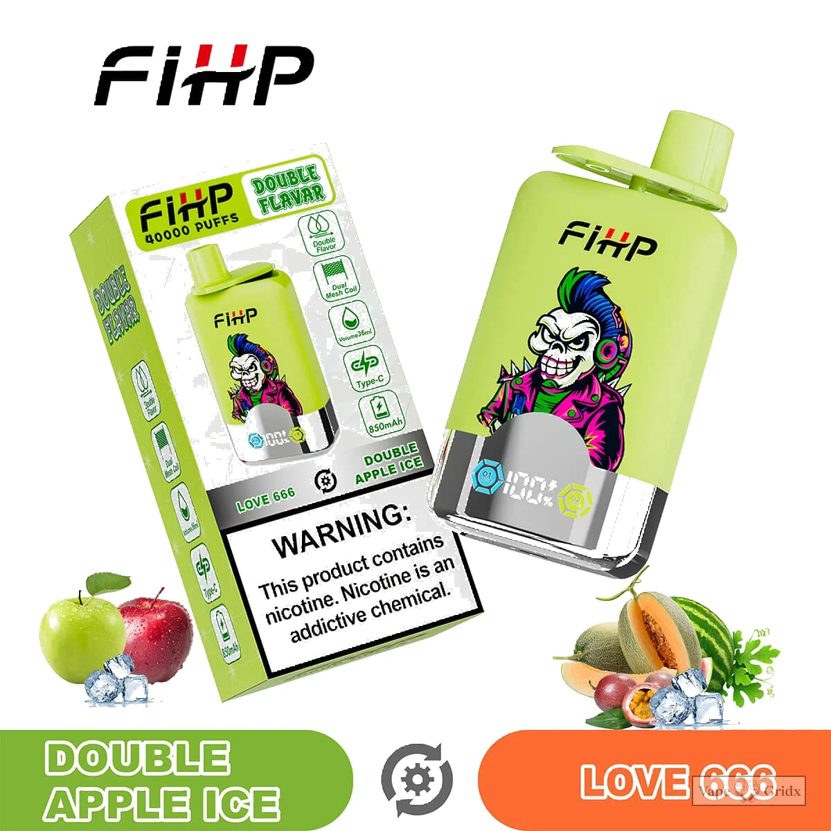FIHP 40000 40K Züge 2in1 Einweg-Vape - image 6