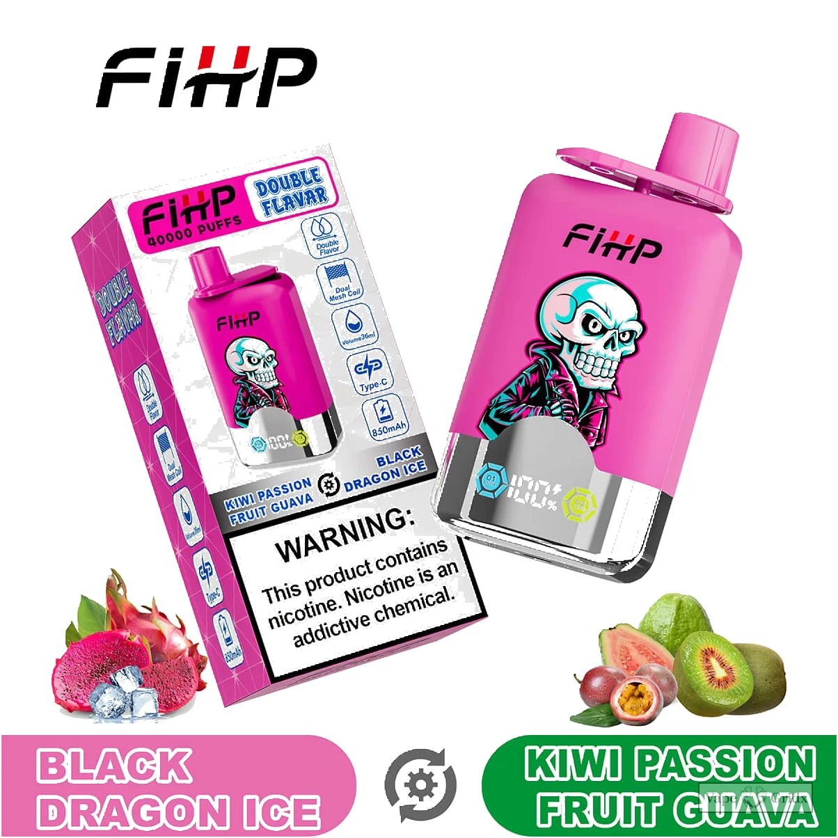 FIHP 40000 40K Züge 2in1 Einweg-Vape - image 8