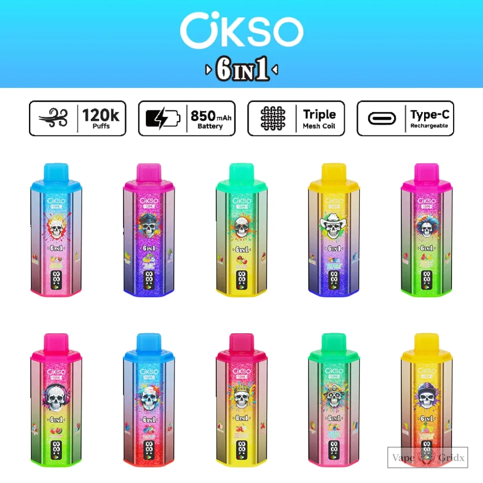 OKSO 120000 120K Züge Einweg-Vape - image 10