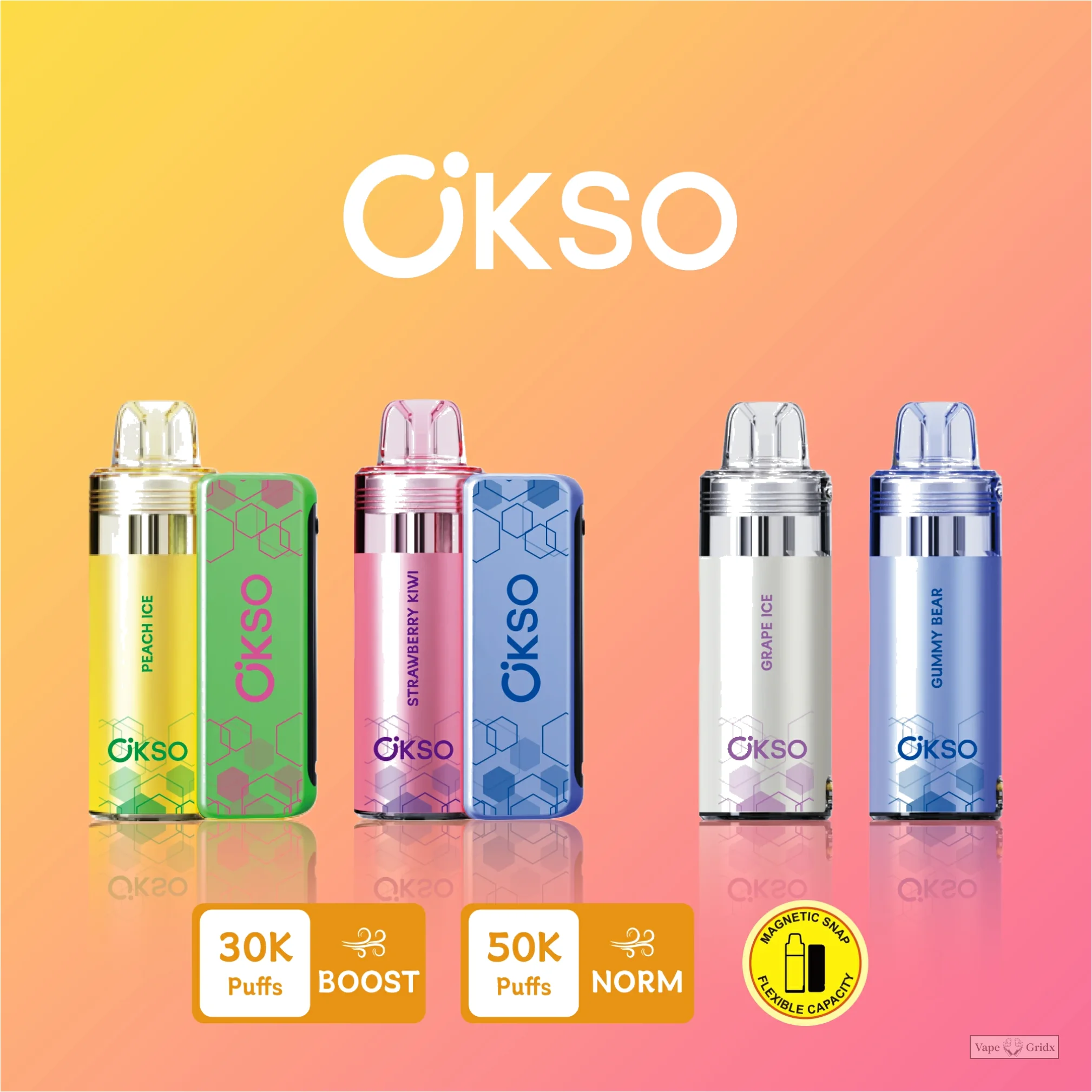 OKSO Switch KIT 50000 50K Züge Einweg-Vape - image 12