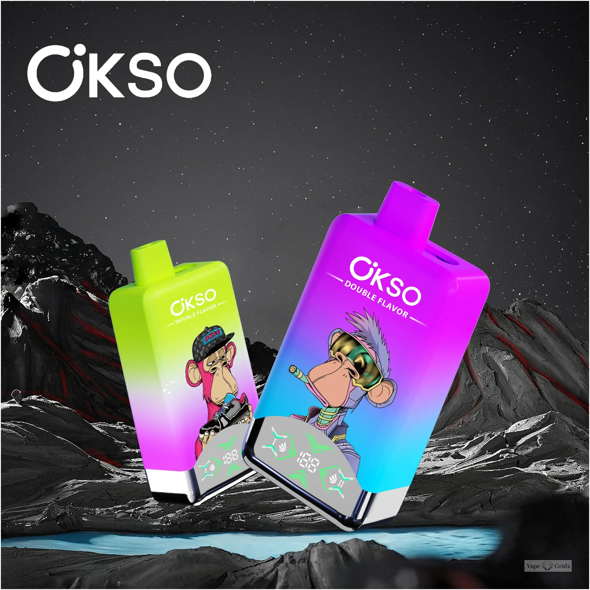 OKSO Dual Geschmack 60000 60K Züge Einweg-Vape - image 4