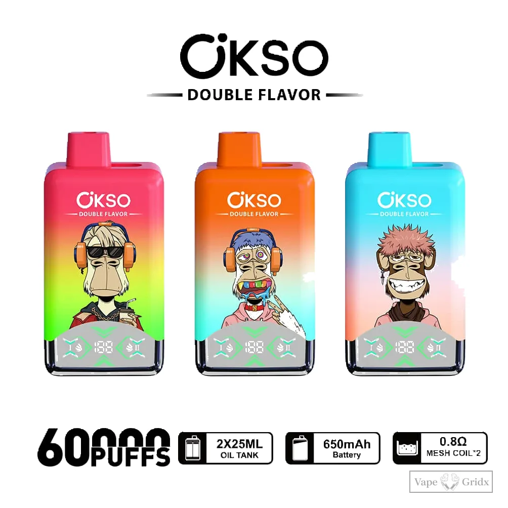 OKSO Dual Geschmack 60000 60K Züge Einweg-Vape - image 9