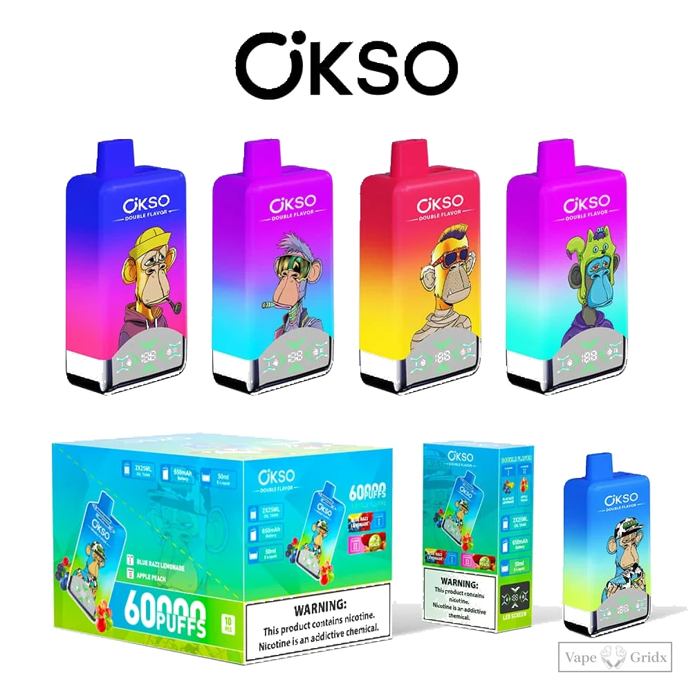 OKSO Dual Geschmack 60000 60K Züge Einweg-Vape - image 10