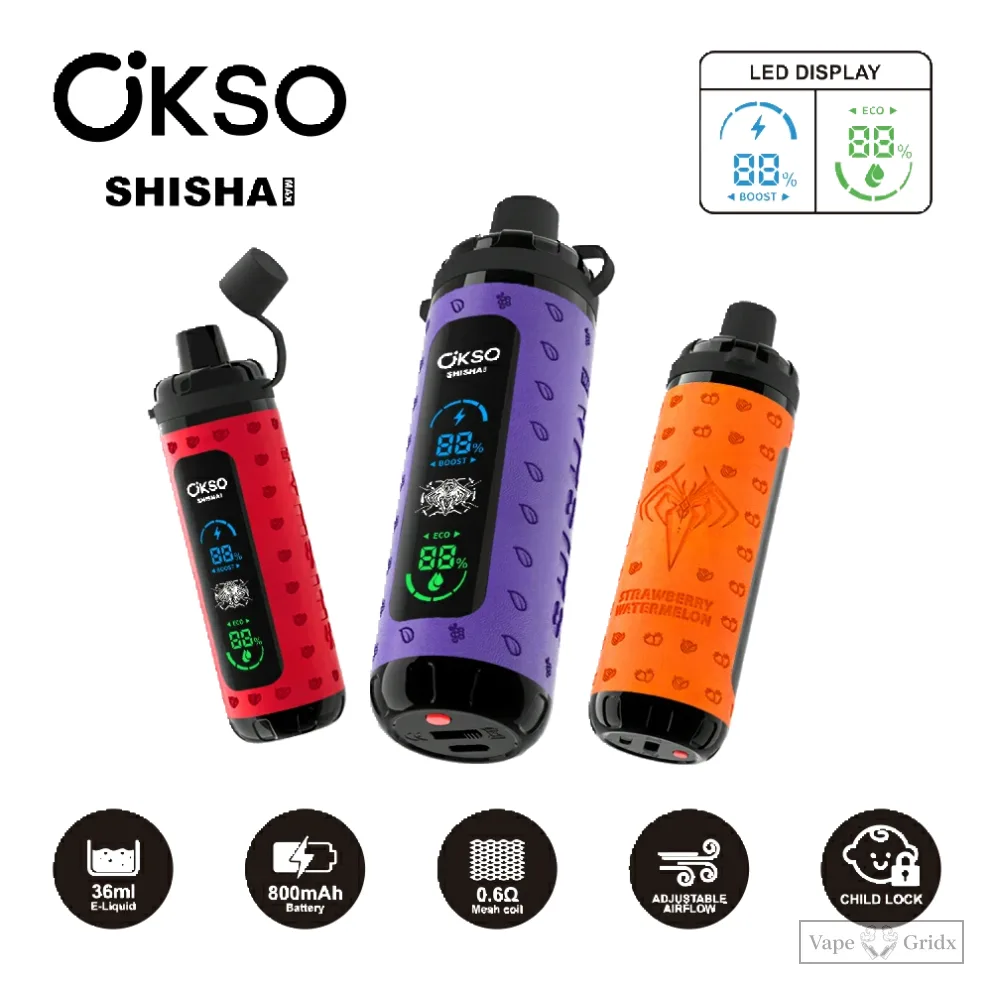 OKSO 40000 40K Züge Shisha MAX Einweg-Vape - image 8